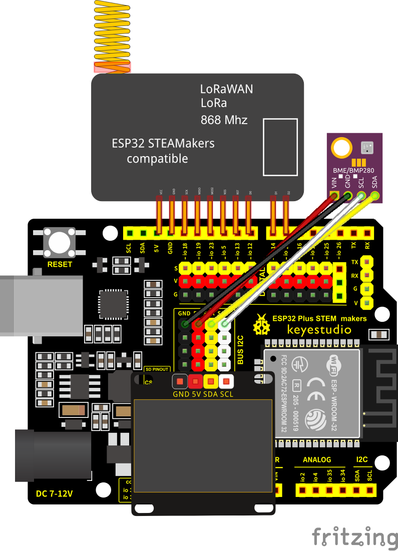 lora oled bmp280