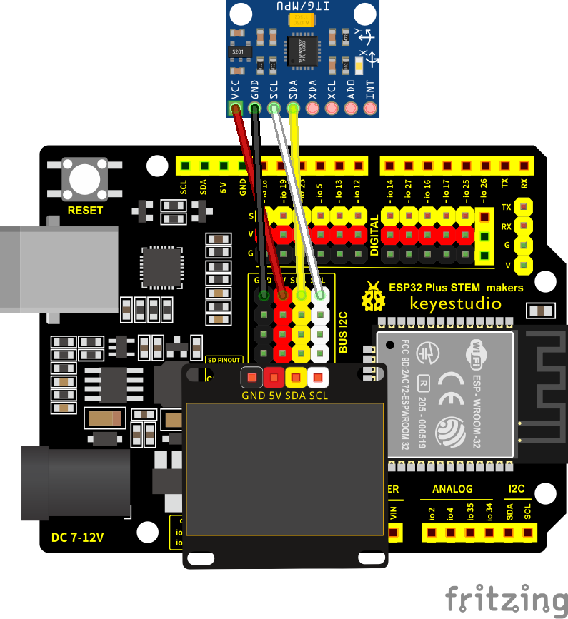 esp32 oled mpu6050 esp32 oled mpu6050