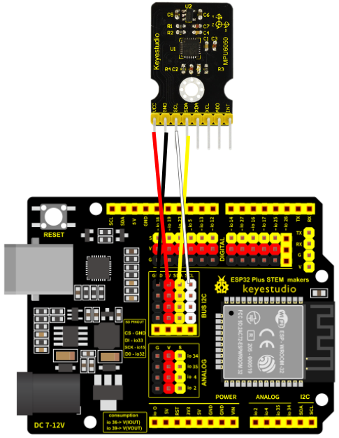 esp32 mpu6050 key esp32 mpu6050 key