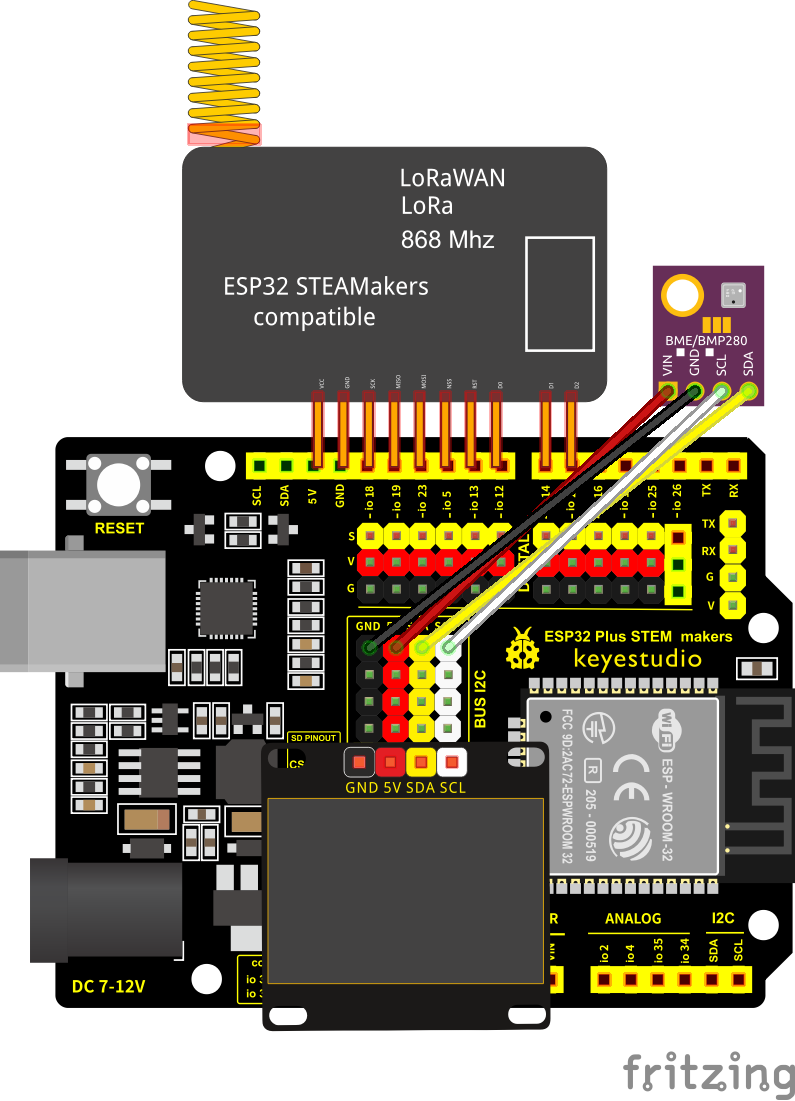 esp32 oled bmp280