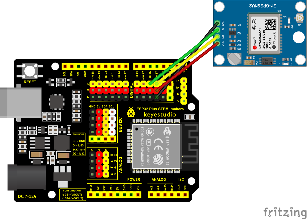 esp32 lcd gps