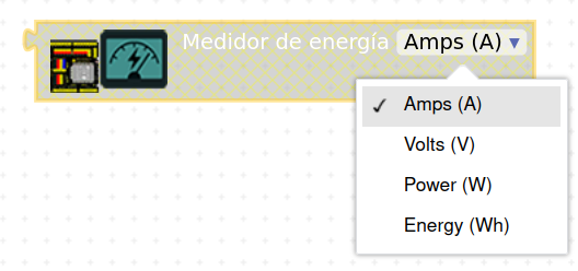 sensor energía